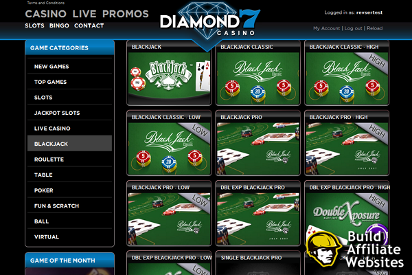 Diamond7 screen shot