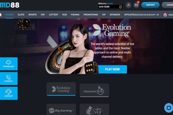 MD88 Casino screen shot