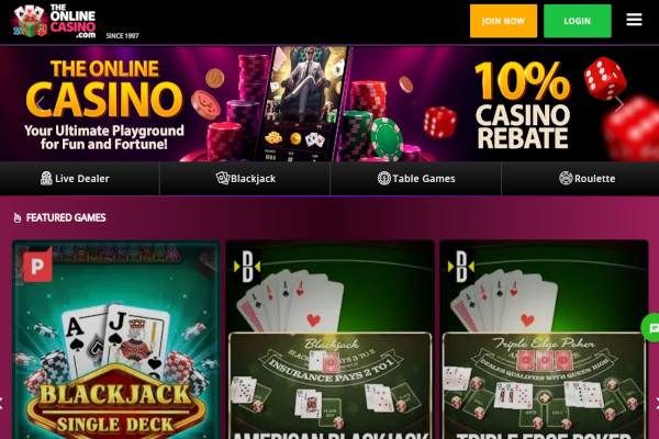 The Online Casino screen shot