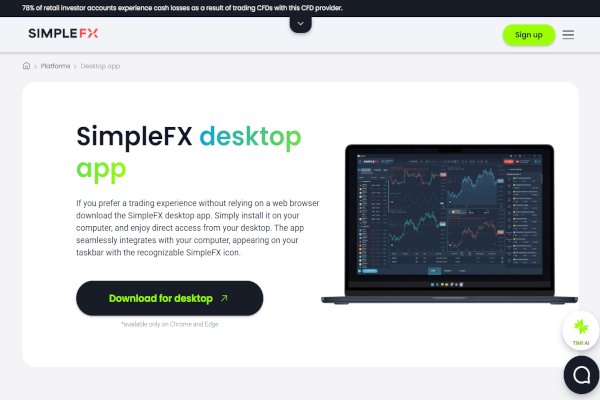SimpleFX screen shot