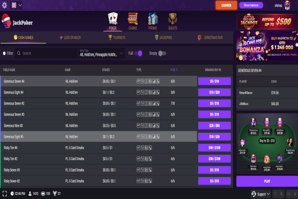 JackPoker screen shot