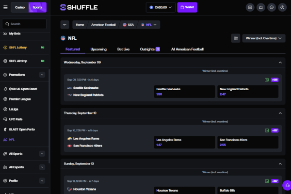 Shuffle Sports screen shot